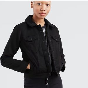 Levi’s sherpa trucker jacket